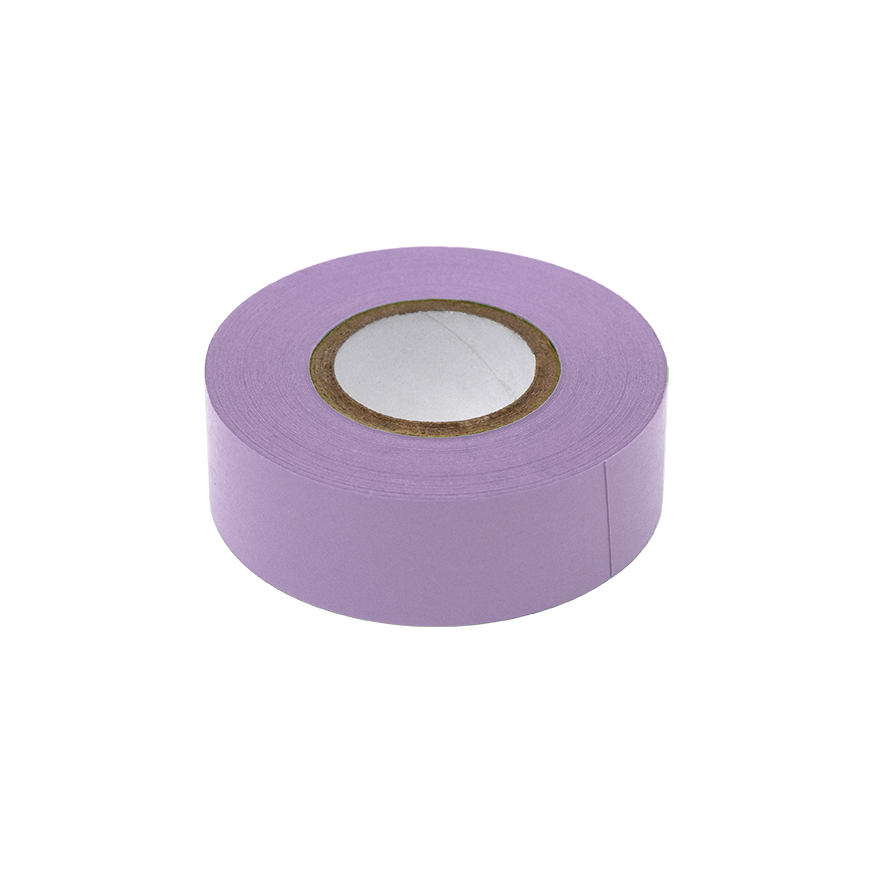 Globe Scientific Labeling Tape, 3/4" x 500" per Roll, 4 Rolls/Box, Violet  Image